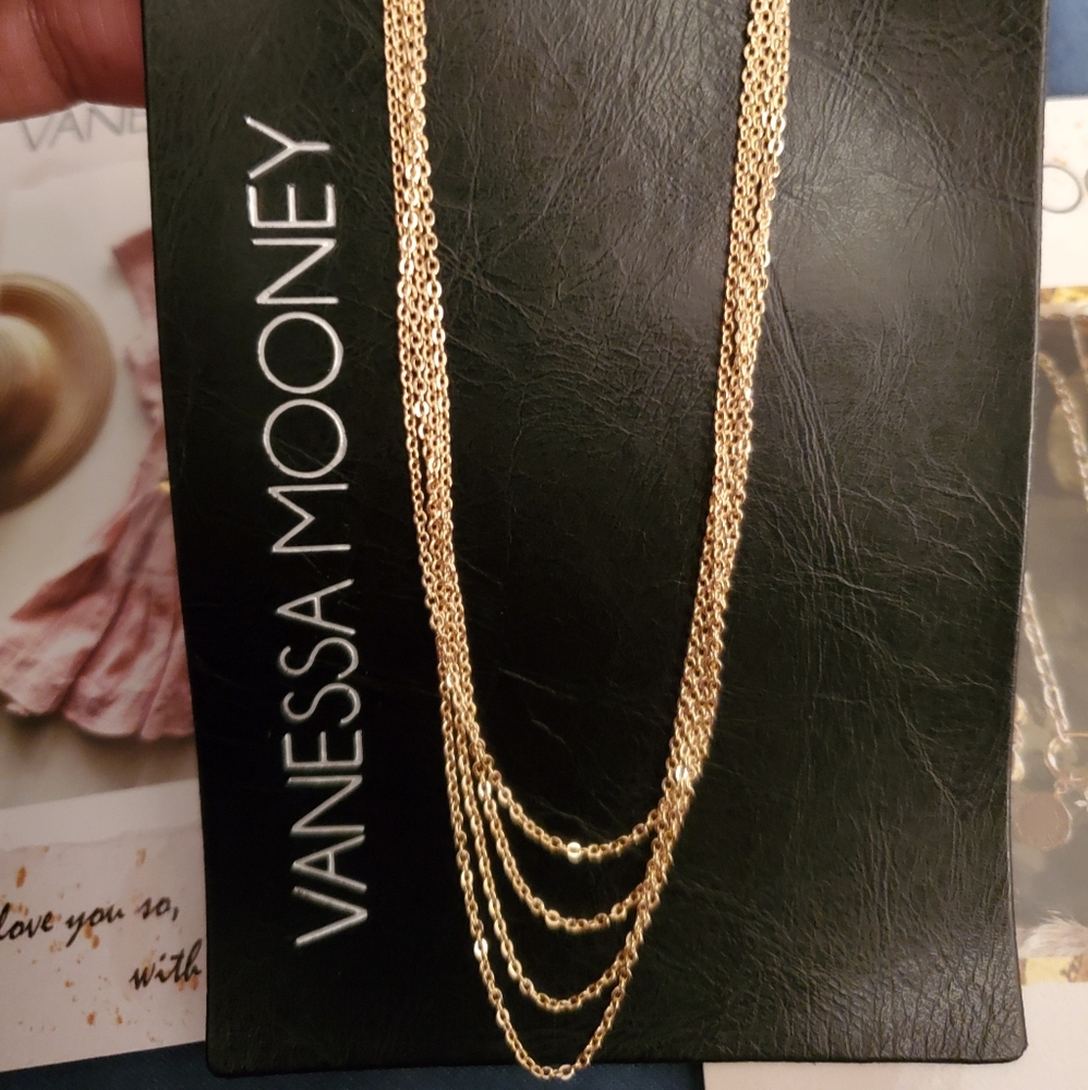 Vanessa Mooney CARMELA LAYERED NECKLACE
